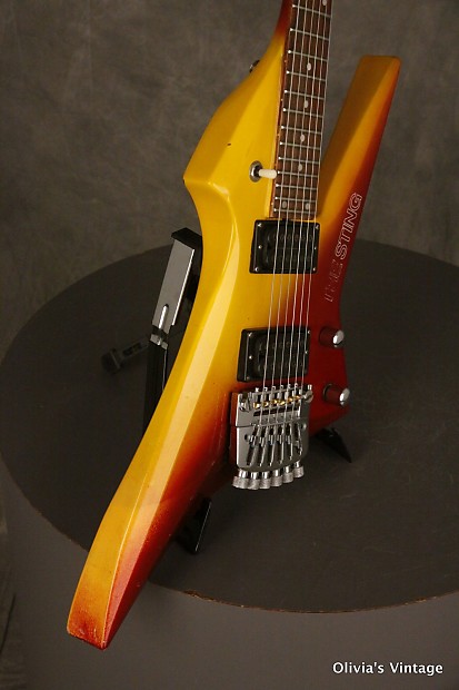 RARE 1980's Hondo THE STING H-795 headless guitar | Reverb