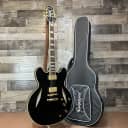 Epiphone Emily Wolfe Sheraton Stealth Semi-Hollow Electric Guitar - Black Aged Gloss