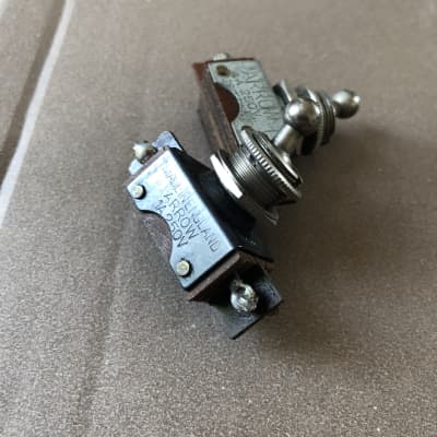 Vintage valve amp Arrow On/Off standby switch 1960’s | Reverb