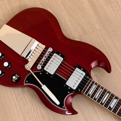1981 Greco Japan SS-600 70's Reissue SG Standard (Wine Red