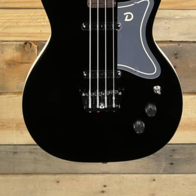 Danelectro 56 4-String Bass Guitar Black image 2