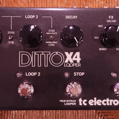 Reverb.com listing, price, conditions, and images for tc-electronic-ditto-x4-looper