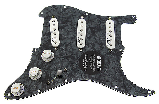 920D Custom Shop 453-249-10 Seymour Duncan Jimi Hendrix Signature Loaded Strat Pickguard w/ 5-Way Switching image 1