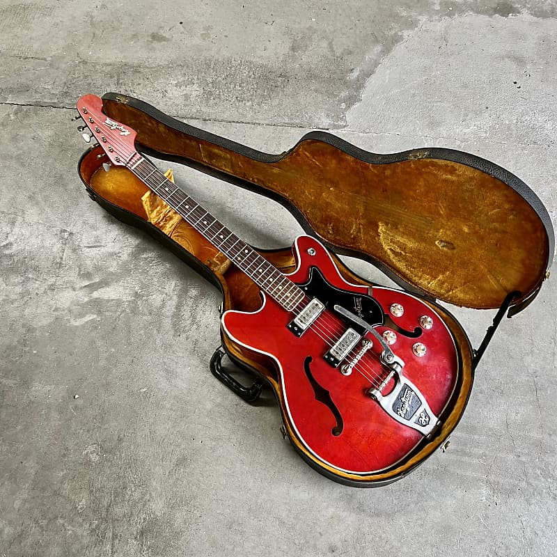 ギター Hagstrom HJ800 + bigsby gibson p94 Hagstrom HJ800 + bigsby gibson p94 Vintage 1960s Hagstrom I