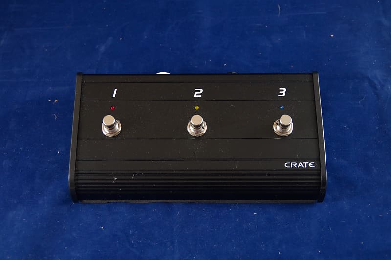 Crate 3 Button Amplifier Footswitch w/ LEDs image 1