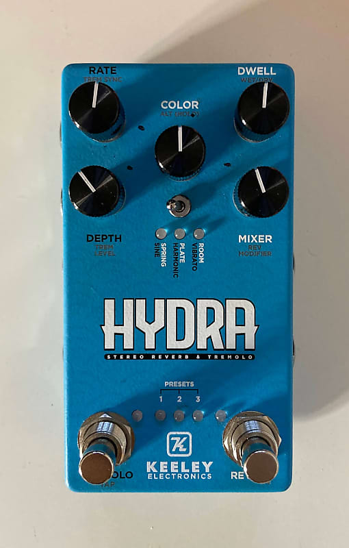 Keeley Hydra Stereo Reverb & Tremolo