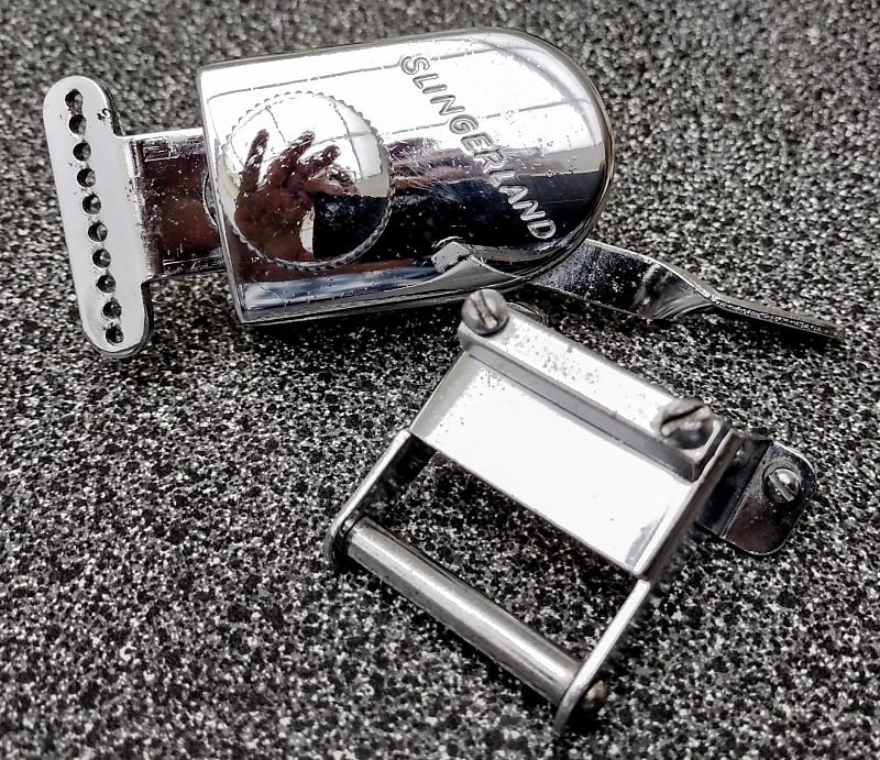 Slingerland Zoomatic ThrowOff / Strainer System w/ Butt Side Reverb