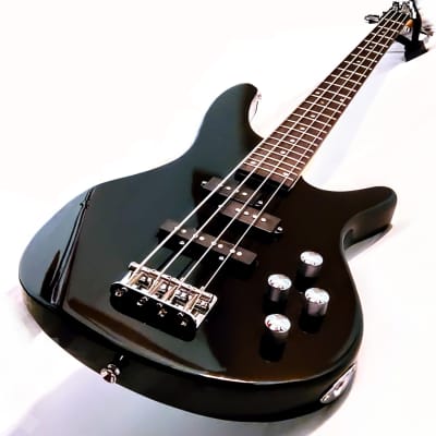 SALE Ends July 17] BURNY BSB-65 Transparent Black Dynamic Sound Bass Maple  Body FERNANDES 1999-2000 | Reverb