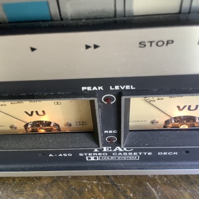 TEAC a 450 cassette deck / vintage / made in Japan | Reverb