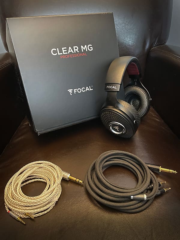 Focal Clear MG Pro OpenBack Headphones 2020s Black Reverb