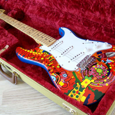 TPP Billy Corgan 78' "Smashing Pumpkins" Fender Mexican 70's Re-issue Stratocaster Tribute image 1