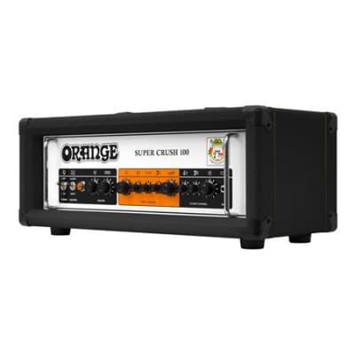 Orange Super Crush Solid State Guitar Amp Head 100 Watts Black image 3