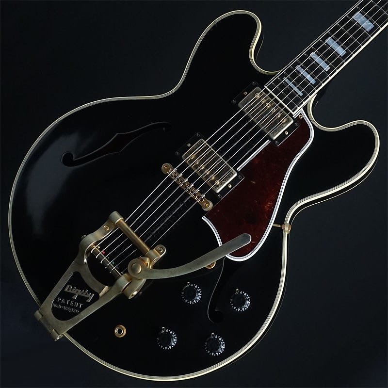 Gibson [USED] Memphis 2016 Limited Run ES-355 w/Bigsby VOS (Vintage Ebony)  [SN.1176716]