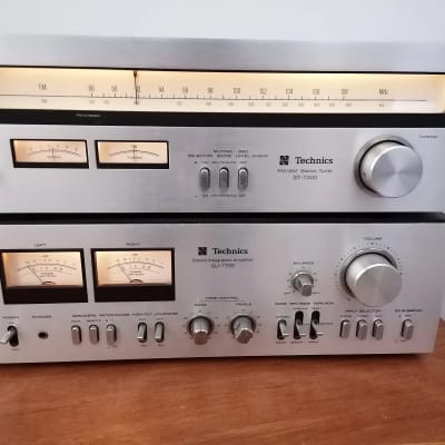 Vintage 1974 Technics SU-7700 & Technics ST-7300 Stereo Hi-fi Made