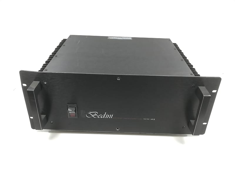 Bedini 100/100 MkII Stereo Power Amplifier | Reverb Finland