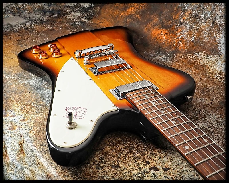 1997 Epiphone Firebird Vintage Sunburst | Reverb
