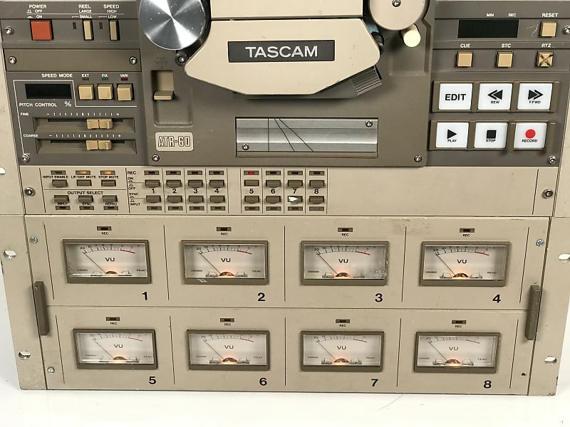 Tascam ATR 60 2track reel to reel recorder photo submitted by others to the  MOMSR.org and Reel2Ree…