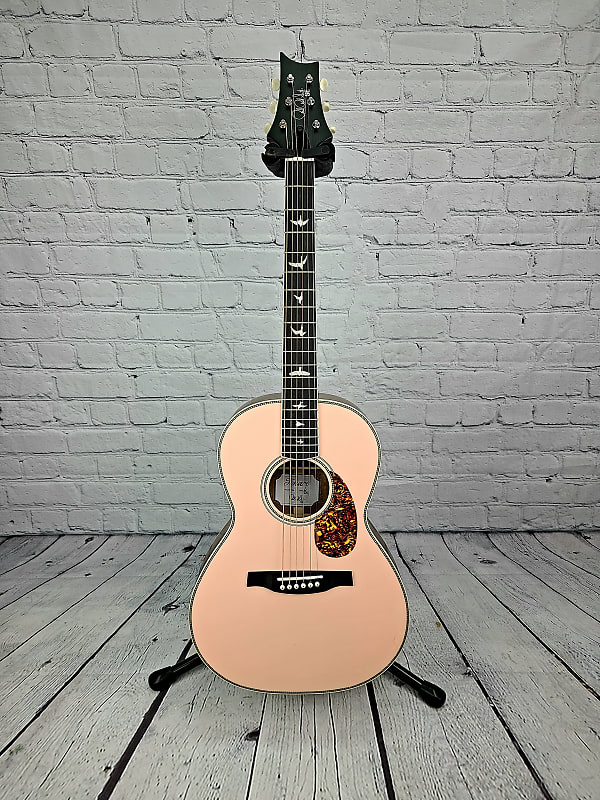 Paul Reed Smith PRS P20E Parlor Acoustic Electric Guitar Lotus Pink Limited  Edition