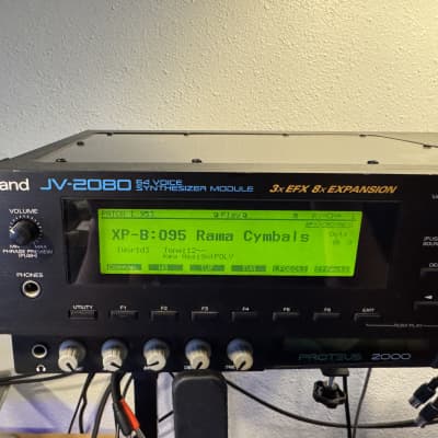 Roland JV-2080 with 4 Expansions