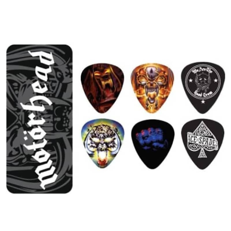 Dunlop Pick Tin Motorhead Album Art 6-Pack | Reverb