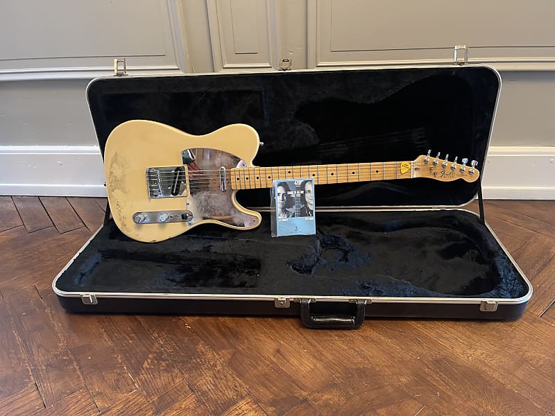 1983 Fender Telecaster - Jeff Buckley replica - Blonde | Reverb