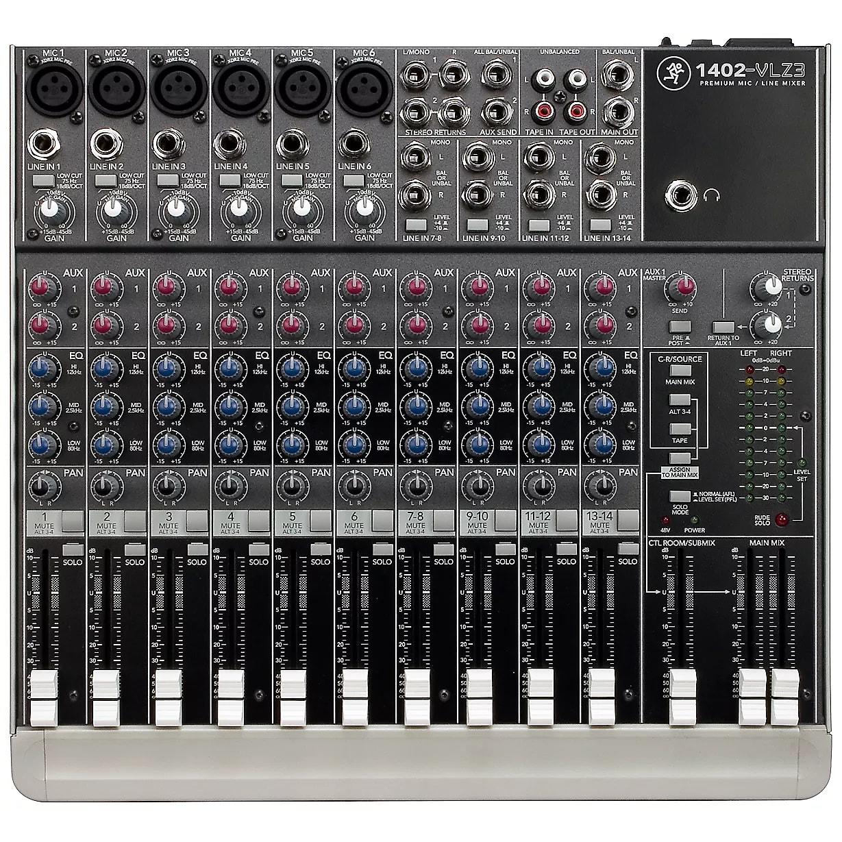 Mackie 1402-VLZ3 14-Channel Mic / Line Mixer | Reverb Canada