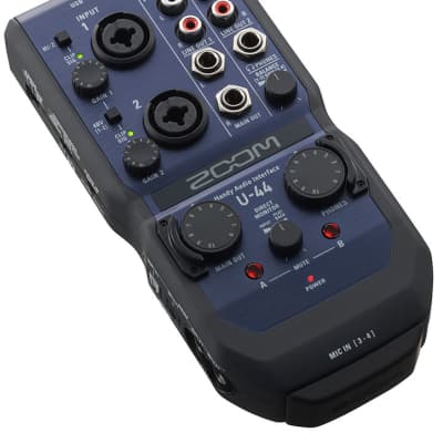 Zoom U-44, Handy Audio Interface High Quality Recording And Playback image 3