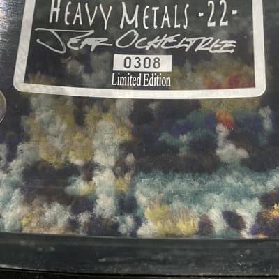 Jeff Ocheltree - 14x5.5" Heavy Metals 22, Limited Edition, Carbon Steel Snare Drum - Black/Black image 12