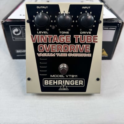 Reverb.com listing, price, conditions, and images for behringer-vt911-vintage-tube-overdrive