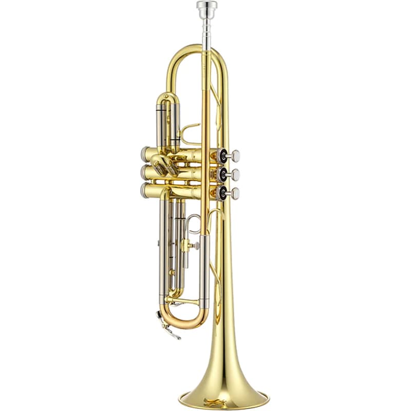 Jupiter JTR700A Standard Series Bb Trumpet  Clear-Lacquered Brass Finish image 1