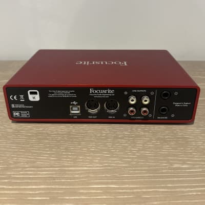 Focusrite Scarlett 2i4 2nd Gen USB Audio Interface | Reverb UK