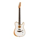 Fender Acoustasonic Player Telecaster 6-String Acoustic Guitar (Right-Hand, Arctic White)