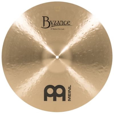 Meinl Byzance Traditional Medium Thin Crash Cymbal 19 image 1