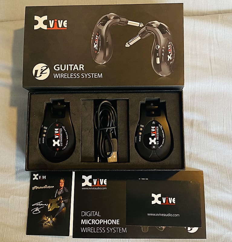 Xvive U2 Guitar Wireless System Reverb