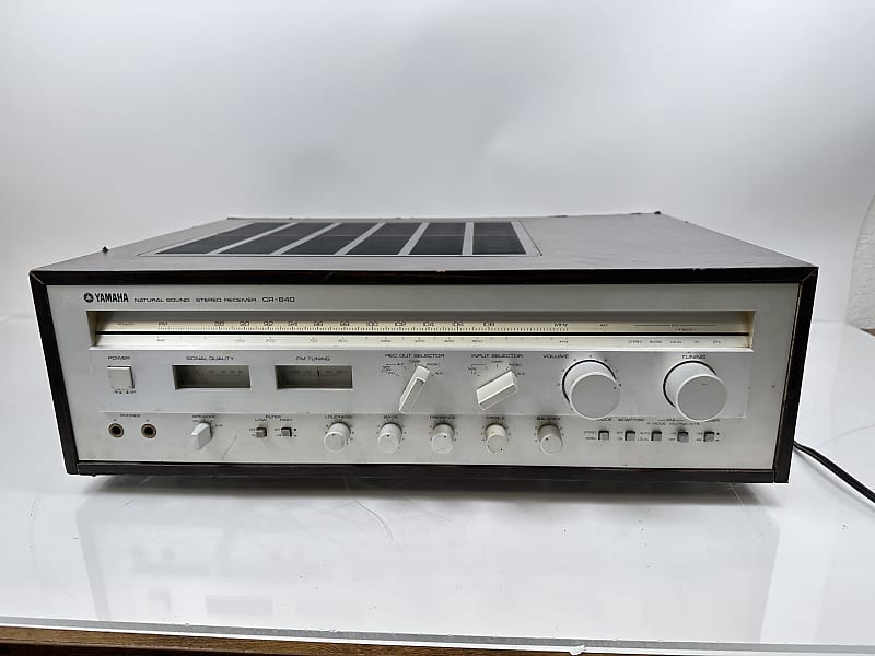 Vintage Yamaha CR-840 Stereo Receiver  			