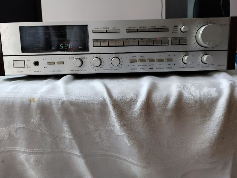 Denon DRA750 receiver in excellent condition - 1980&#039;s  			