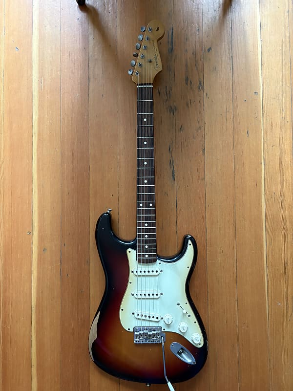 ギター Fender Mex Road Worn '60s Stratocaster Fender Road Worn '60s Stratocaster Electric Guitar Olympic