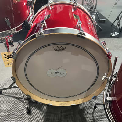 Pork Pie USA Custom 13/18/22" Drum Set Kit in Red Gloss Lacquer image 8