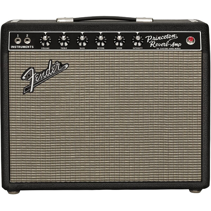 Fender 64 Custom Princeton Reverb Tube Combo Amplifier image 1