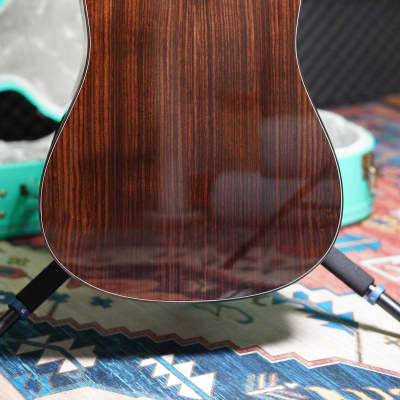 Hsienmo Autumn Bear Claws Sitka Spruce + Wild Indian Rosewood Full Solid Acoustic Guitar image 5