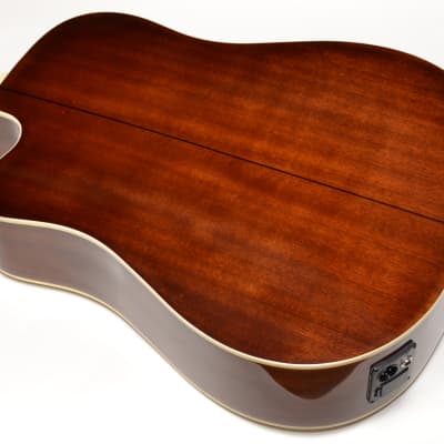 Oscar Schmidt OD312CE 12 String Acoustic-Electric Guitar Natural - Pro Setup image 3