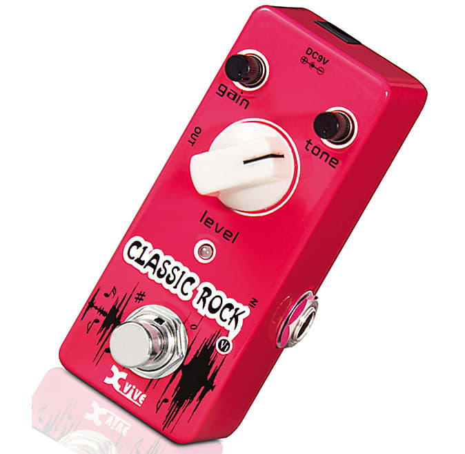 Xvive V1 Classic Rock Overdrive electric guitar pedal image 1