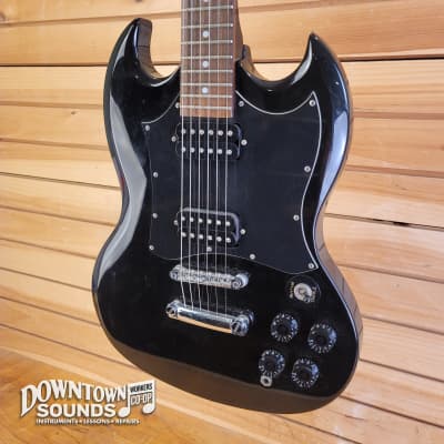 【現状品】 Epiphone SG G-310 Ebony Black Used Epiphone G-310 SG Type Electric Guitar Black 6-String
