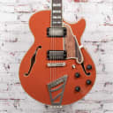 USED D'Angelico Deluxe SS - Limited Edition Electric Guitar - Rust