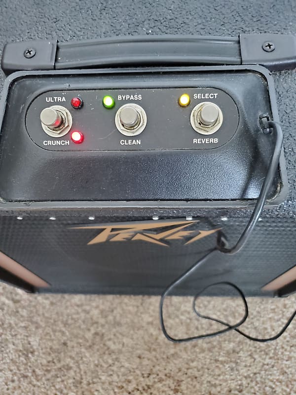 Peavey 3Button Footswitch mid 80's Black Reverb