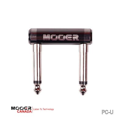 Mooer SPARK PC-U Crank 1/4 TS male to male guitar effect pedal couplers X2 U plug connector ShipFree image 3