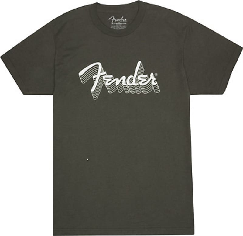 Fender Reflective Ink T-Shirt, XX-LARGE - CHARCOAL - #912-2521-806 image 1