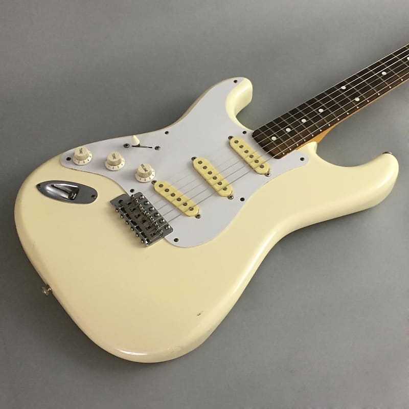 Fender Japan Squier MIJ 62RI Olympic White Lefty Vintage Left Post-JV  Guitar 7.1 lb