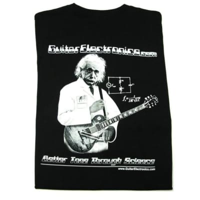Guitar Electronics Guitar Electronics Einstein T-Shirt Black/2XL