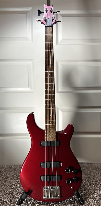 PRS 1989 Bass IV Red Metallic | Reverb